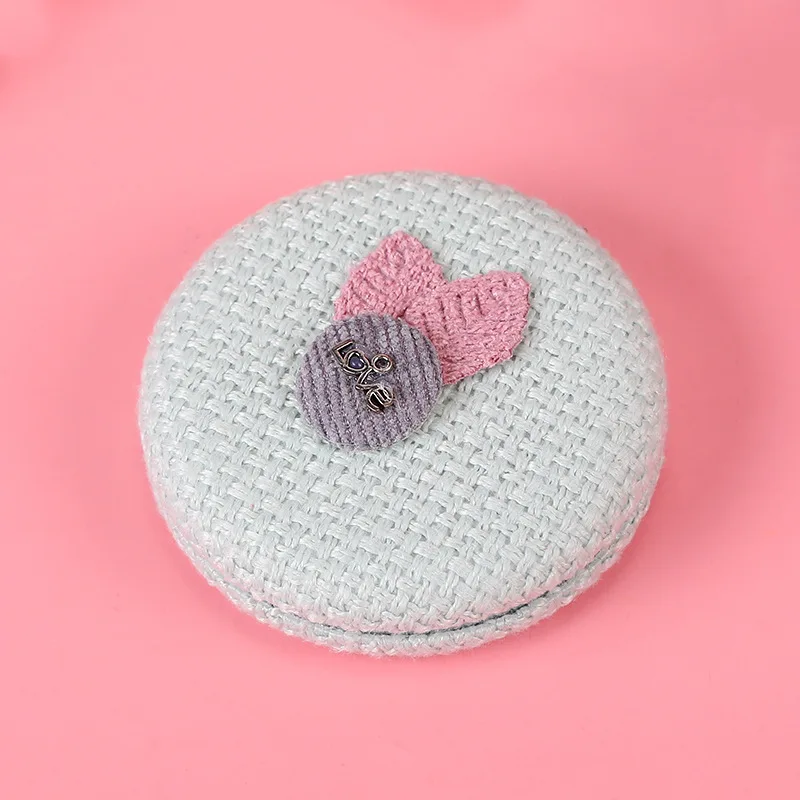 Двухстороннее зеркало для макияжа gu318 увеличительная ткань ручной работы