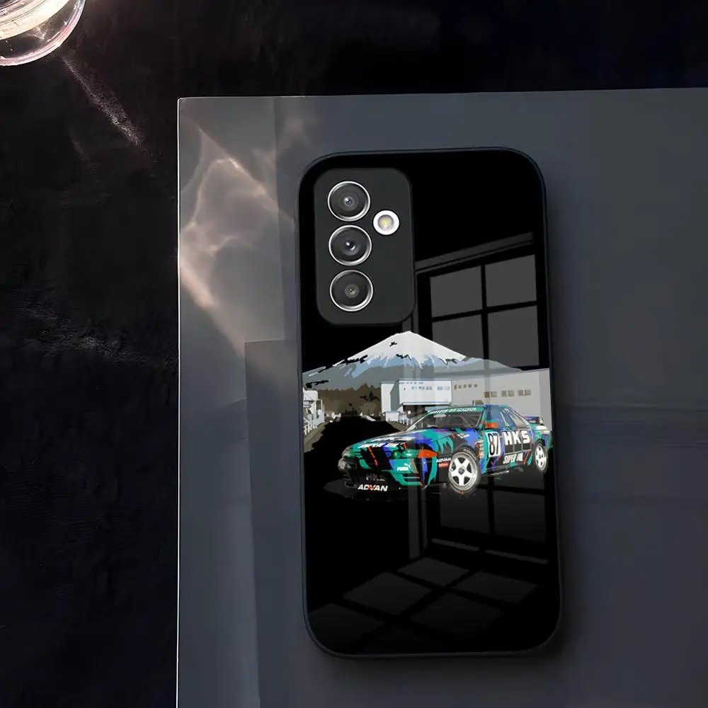 Чехол для телефона HKS JDM в стиле спортивного автомобиля, стеклянный, для Samsung Galaxy S26 S25 S24 S23 Ultra Fe Plus A16 A17 A37 A57 A15 A25 A35 (art.: 3920db461bbb1) - 3920db461bbb1