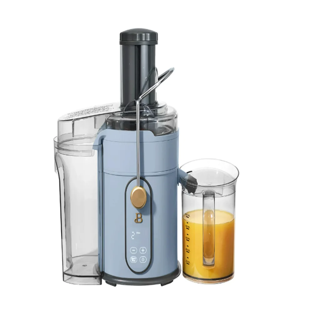 

Соковыжималка электрическая, 1000 Вт, с сенсорным экраном дисплея, синяя Василька