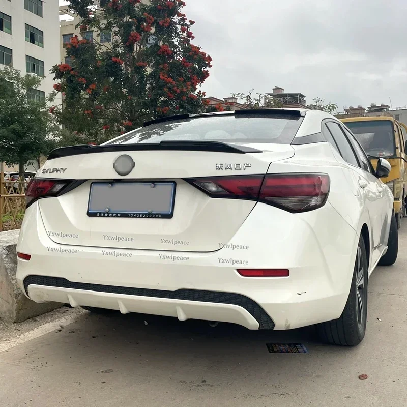 Высококачественный спойлер на крышу заднего окна из АБС-пластика для Nissan Sentra Sylphy
