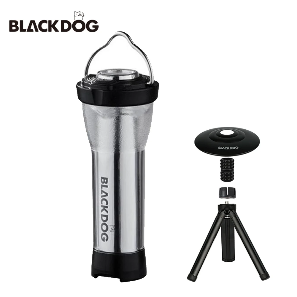 Blackdog 2600mAh منارة مايكرو فلاش التخييم الإضاءة مع قاعدة مغناطيسية LED نوع C مصباح يدوي مماثل للهدف صفر