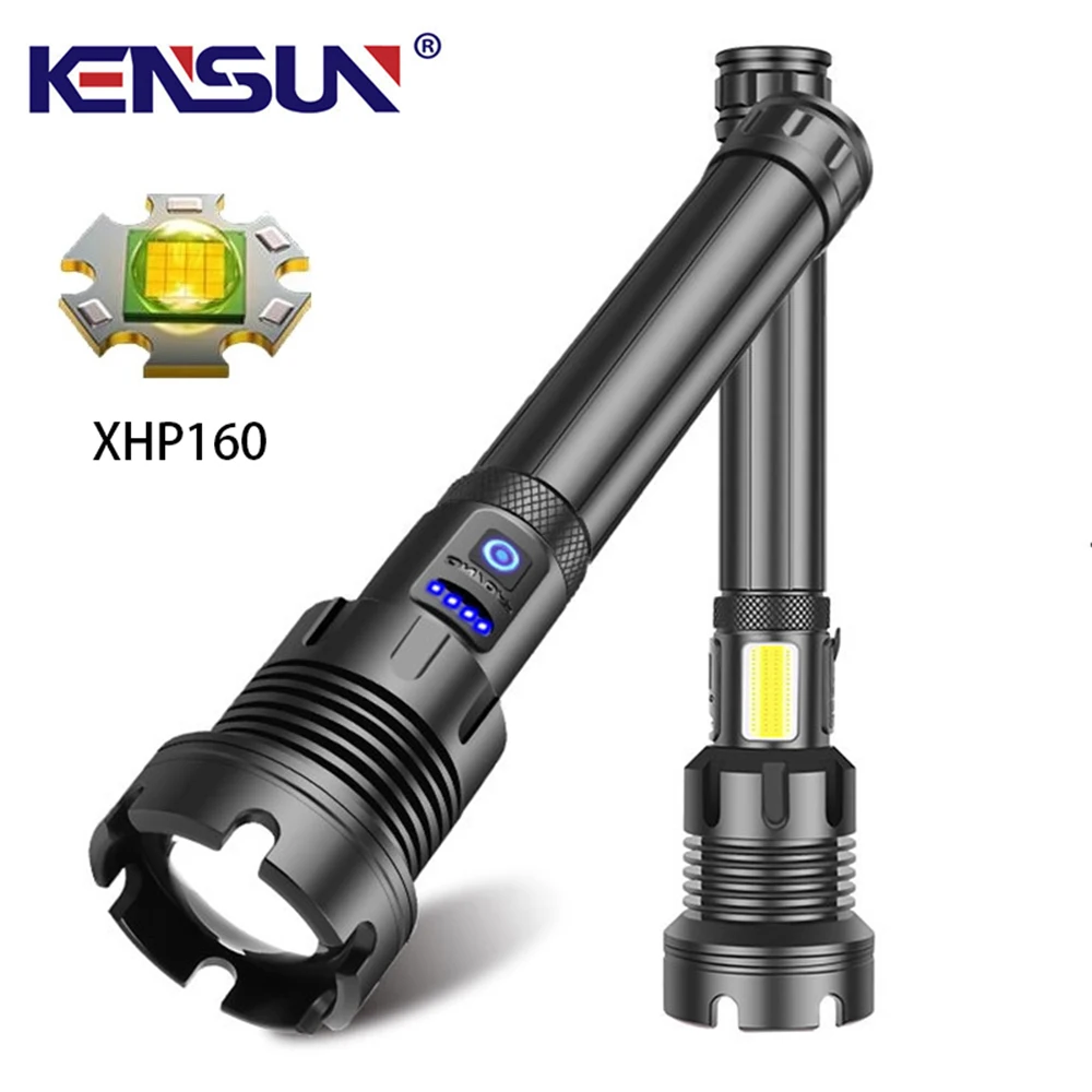 

Strong Light Lamp 7 Modes Powerful LED Flashlight USB Rechargeable Torch Aluminum Alloy Zoom Lantern For Camping Fishing Outdoor
