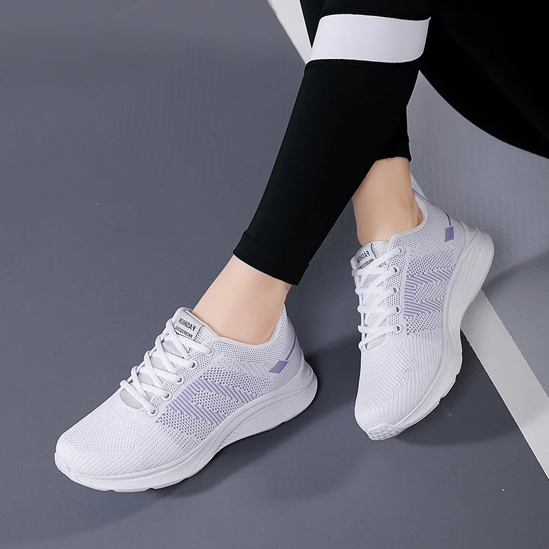 Xiaomi SALUDAS Summer Women's Shoes Super Light Comfortable Running Sneakers White Women Shoes Vulcanize Shoes Tenis Feminino
