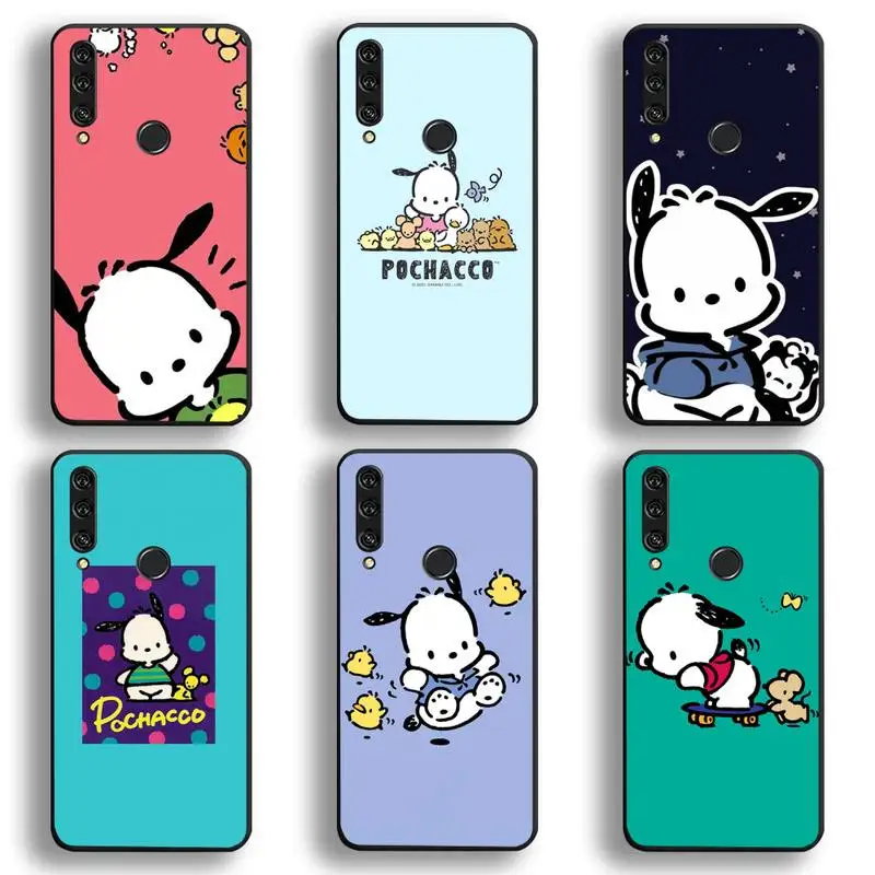 

Cartoon Pochaccos Dog Phone Case For Huawei Y6P Y8S Y8P Y5II Y5 Y6 2019 P Smart Prime Pro