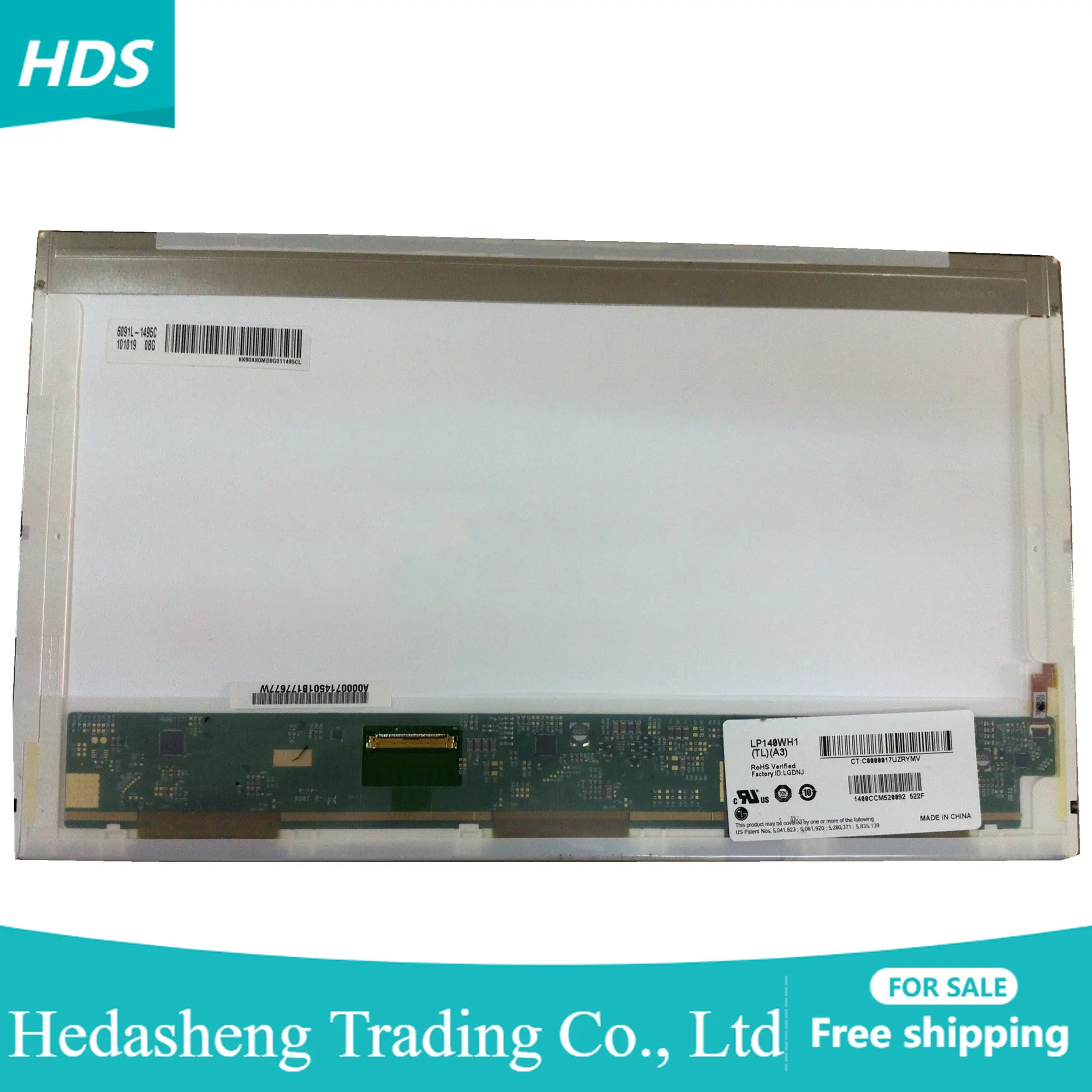 

LP140WH1 TLA3 14.0 inch 1366×768 40pins Replacement Display Panel Matrix Laptop LCD Screen