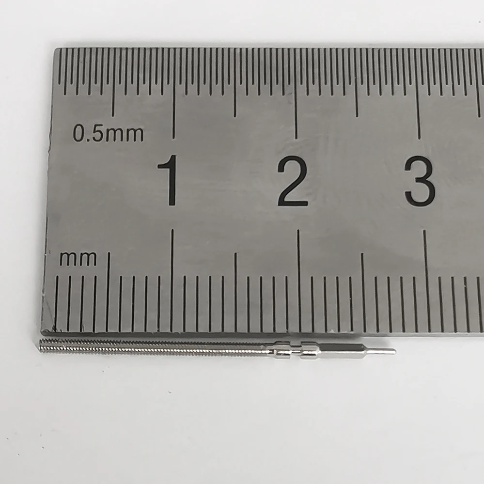 Watch Accessories Silver Extended Watch Crown Stem Fit For 6497/6498/ST3600 Replacement Repair Tool Parts