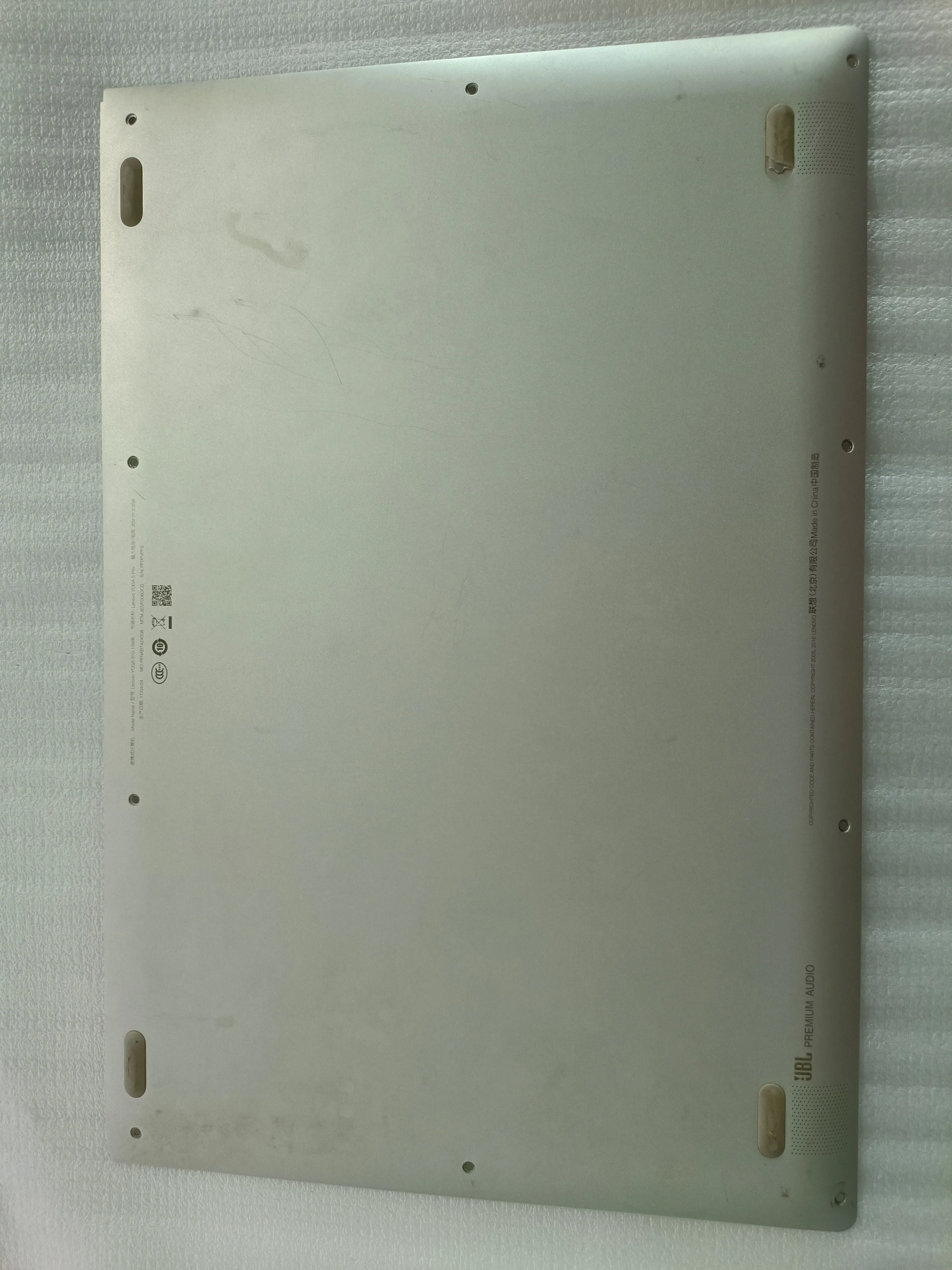 Оригинальный б/у чехол-бампер для Lenovo Yoga 910 910-13IKB 5 Pro AM122000400 AM122000420