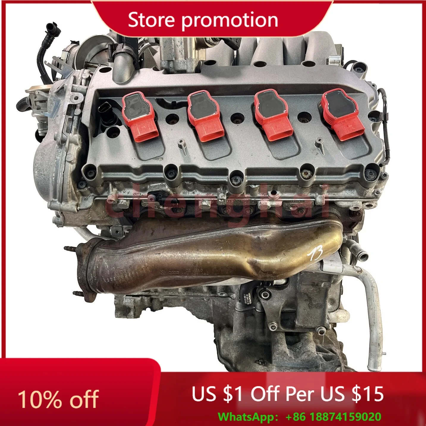 Бензиновый двигатель BVJ V8 350 л.с. 257 кВт 4 2 двигателя FSI для Audi A6 A8 Q7 AWD C6