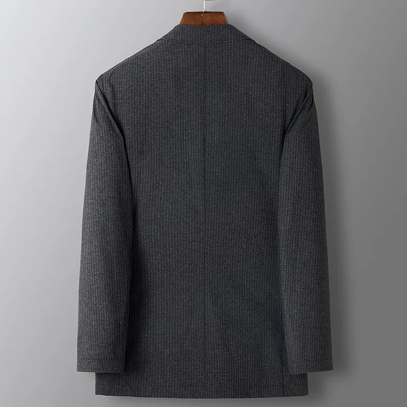 Блейзер Мужской Свободного Покроя деловой зеленый повседневный жакет роскошный