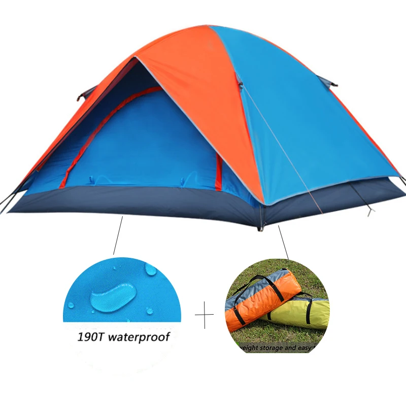 

2 Person Upgraded Ultralight Tent Waterproof Tourist Backpacking Tents outdoor Camping 1.6 kg naturehike Camping tent travel
