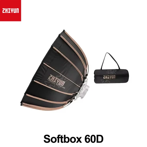 ZHIYUN параболический софтбокс 60D Bowen Mount видеолампа диффузор для Molus G60 X100 аксессуары для фотосъемки