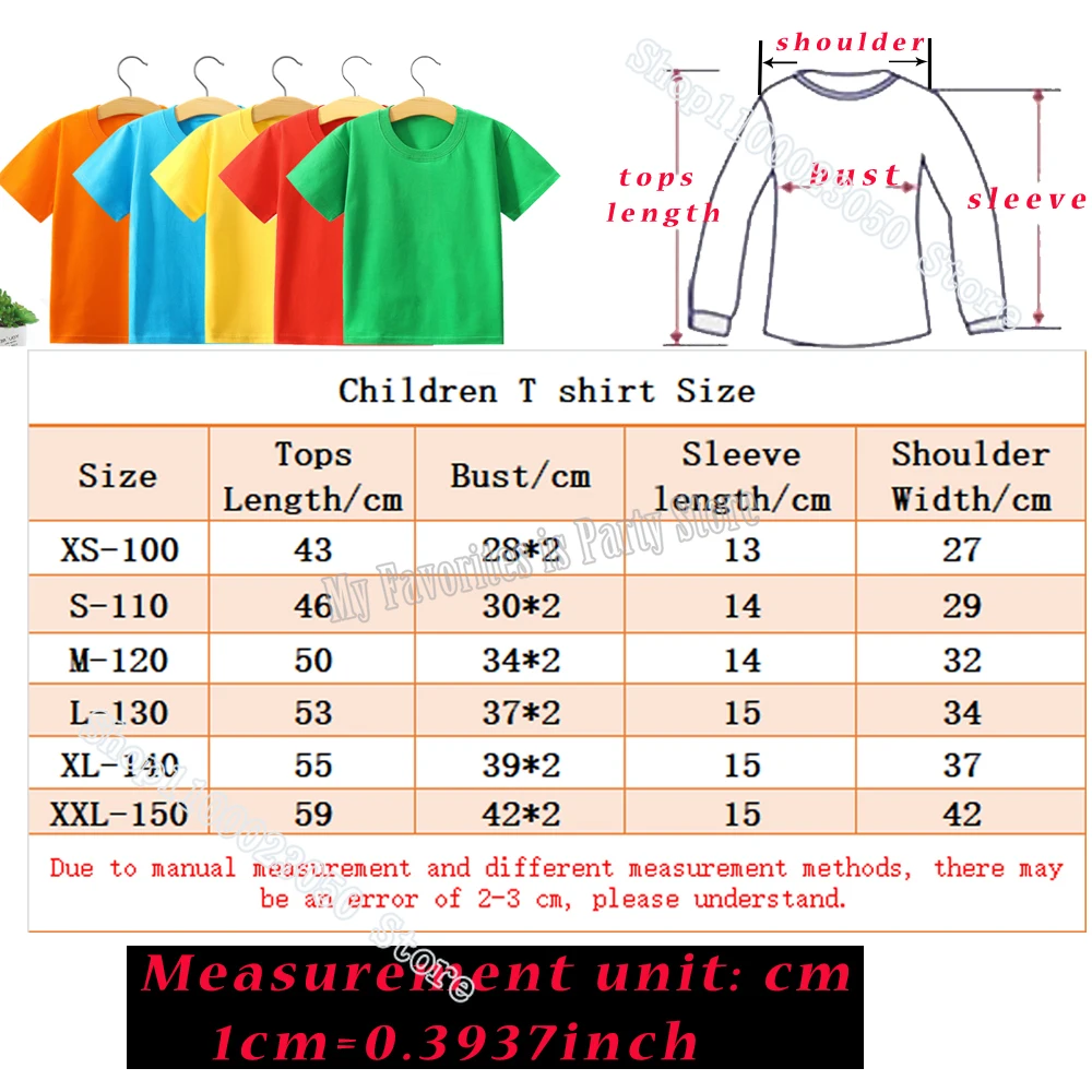 Super Mario Baby Birthday Summer T-Shirts Boy Girl Game Anime Number Cotton Tees Shirt Cartoon Short Sleeve Tops Kids Clothing |