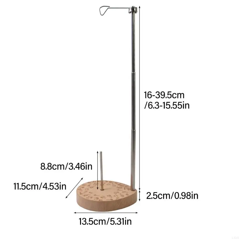 L9NB Syste Cone Spool Stand одиночная резьба -держатель потока подставки для одного потока.