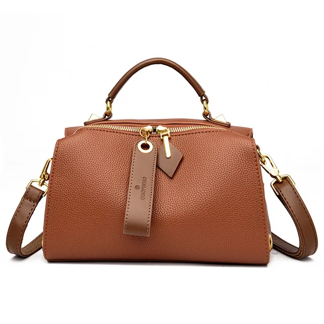 

Fashion Solid Color Lady Shoulder Bag Luxury Designer High Quality Leather Women Crossbody Bags Multifunctional Women's Handbag