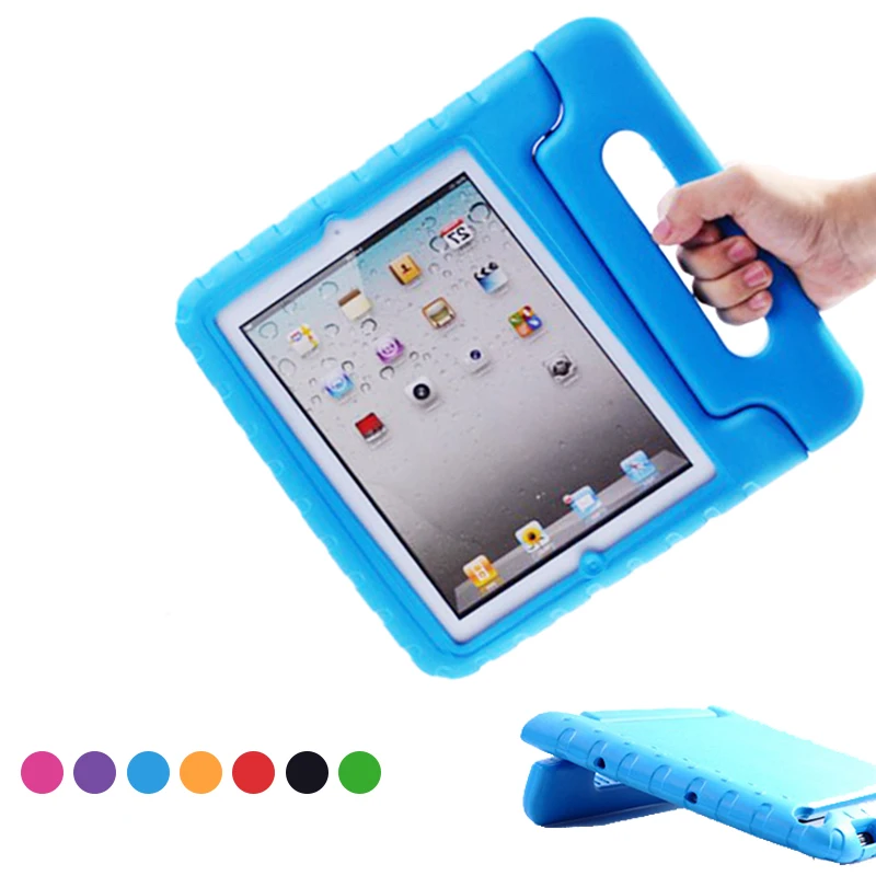 

For iPad 2 3 4 Case Kids Shockproof EVA Cover for iPad 2 iPad 4 Handle Stand Case for iPad 2020 Air 4 Case iPad Pro 11 2021