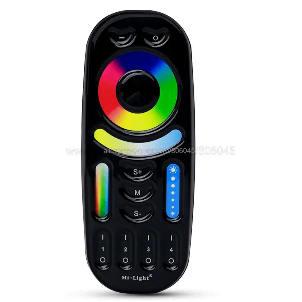 Фото Mi светильник FUT092 FUT092-B 2,4G RGBWW 4-Zone Group Control Match RF RGB + CCT Remote Control ler для MiBoxer RGB + CCT фонари со светодиодными лампочками светильник s №5
