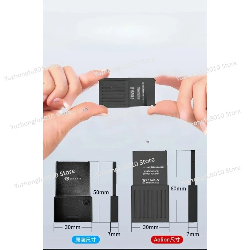 

Подходит для специальной карты расширения для хранения Xbox Series X/S, 1 ТБ/2 ТБ, карта расширения твердотельного накопителя, жесткого диска