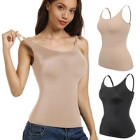 womens tummy control shapewear smooth body shaping camisole tank tops plus size slimming underwear seamless compression shaper