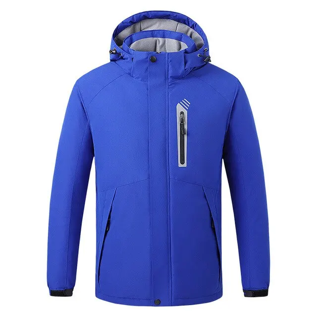 

Electric Heated Men 8 zone Heating Jacket Winter Clothes USB Charging Waterproof Windbreaker Heat Outdoor Skiing Coat M-5XL