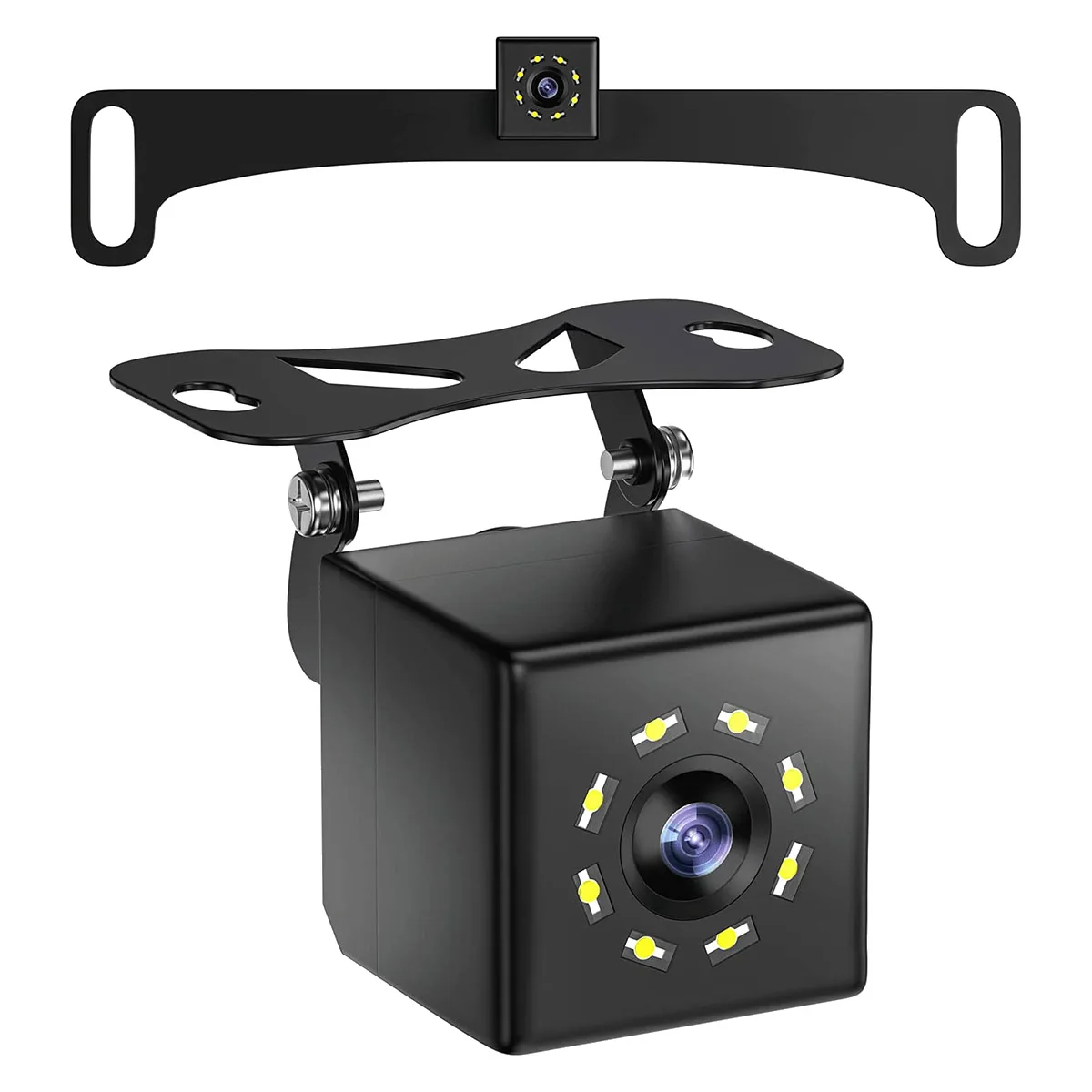 

8LED Car Rear View Car Reversing Camera License Plate Frame 170° Waterproof Camera for Cars/Truck/Camper