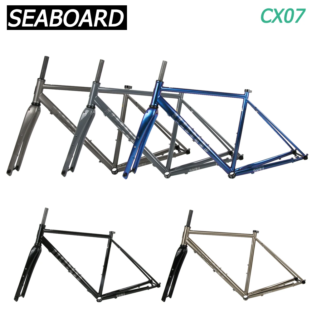 700c Cr-mo Steel Gravel Off-road Frame Disc Brake