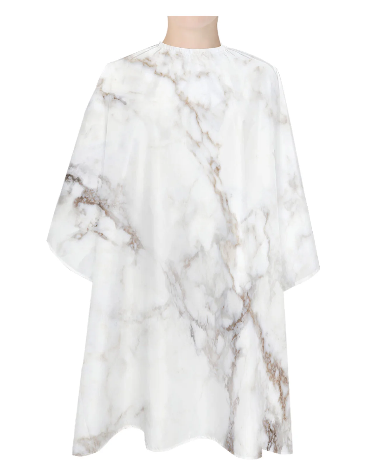 

Marble Agate Haircut Cape Apron Hairdressing Capes Waterproof Printed Salon Hair Styling Tool Apron