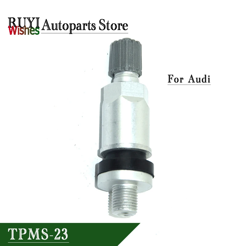 Новый алюминиевый клапан для шин TPMS-23 замены клапанов датчика давления в шинах Audi