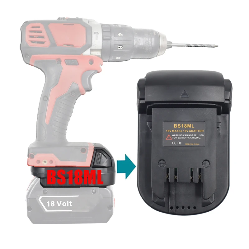 Преобразователь адаптера dawupine BS18ML для литий-ионной батареи Bosch 18 в