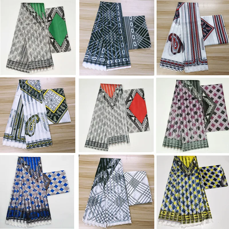 

Latest african wax pattern satin silk fabric for dress creative Digital print wax satin silk fabric 3+3 yards/lot ! L301201