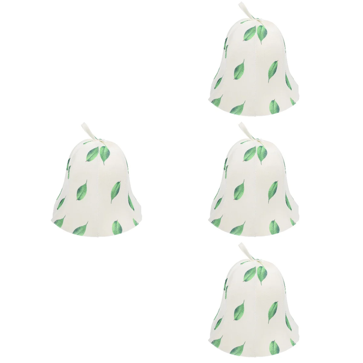 

4pcs Reusable Sauna Hat Stylish Sauna Hat Breathable Sauna Felt Hat Household Felt Hat