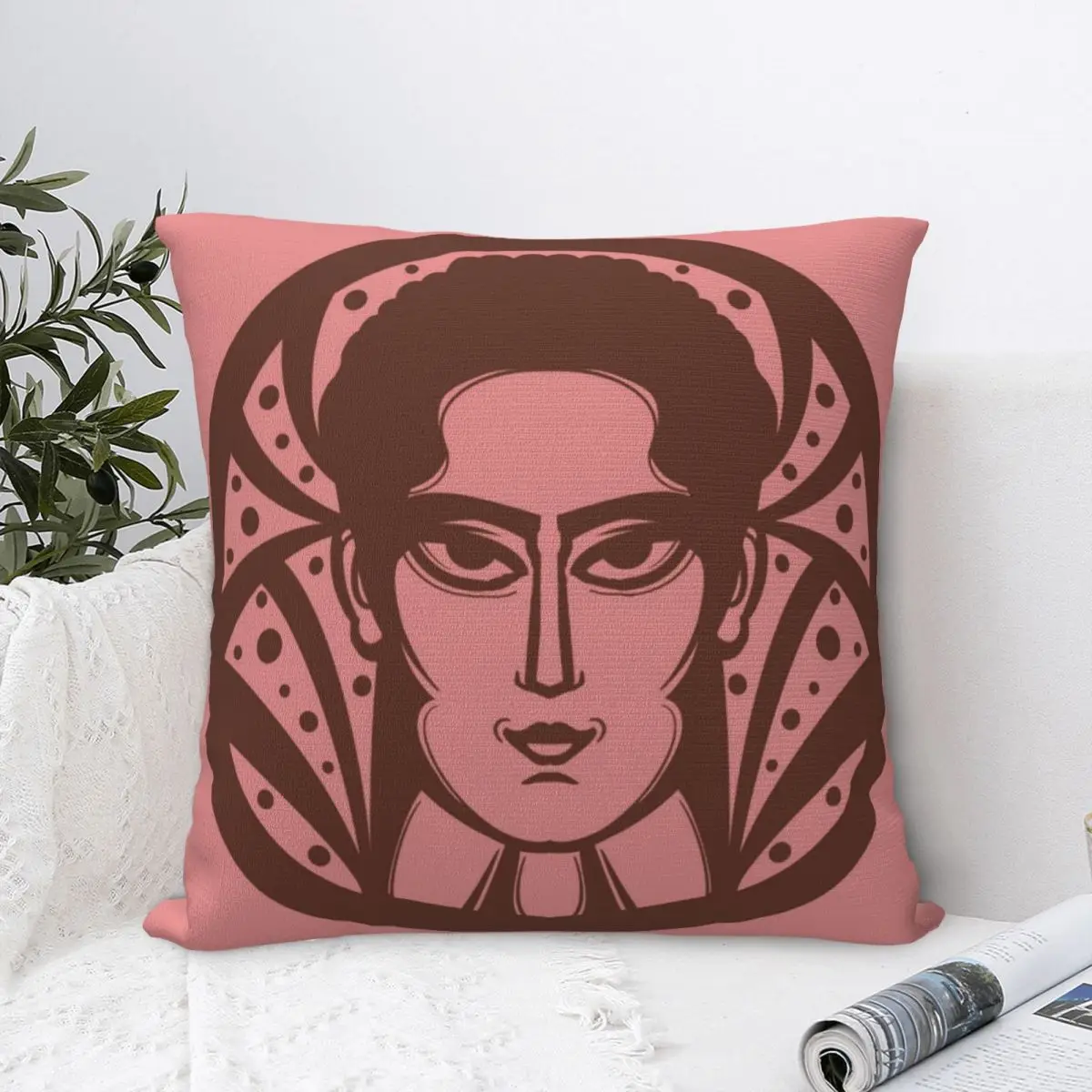 

The Man Series Illustration Pillowcase Pillow Case Cushion Cover Home Sofa Car Decorative Throw Pillow Decor Decoration Waist