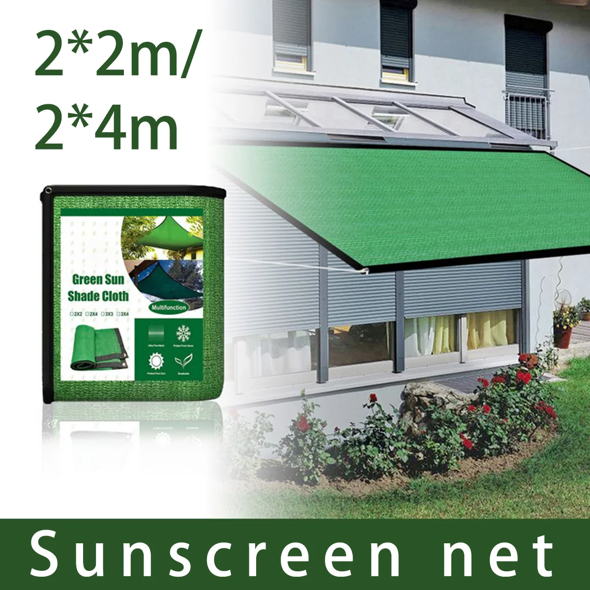

Sun Shade Sail Cloth Polypropylene Sun Sail Canopy Breathable Outdoor Garden Sunscreen Awning Canopy