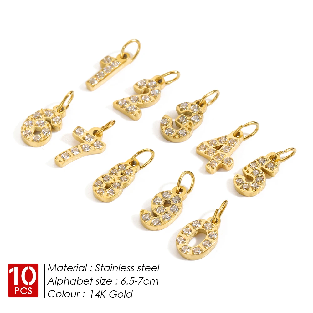 eManco набор подвесок для украшений 10 шт.