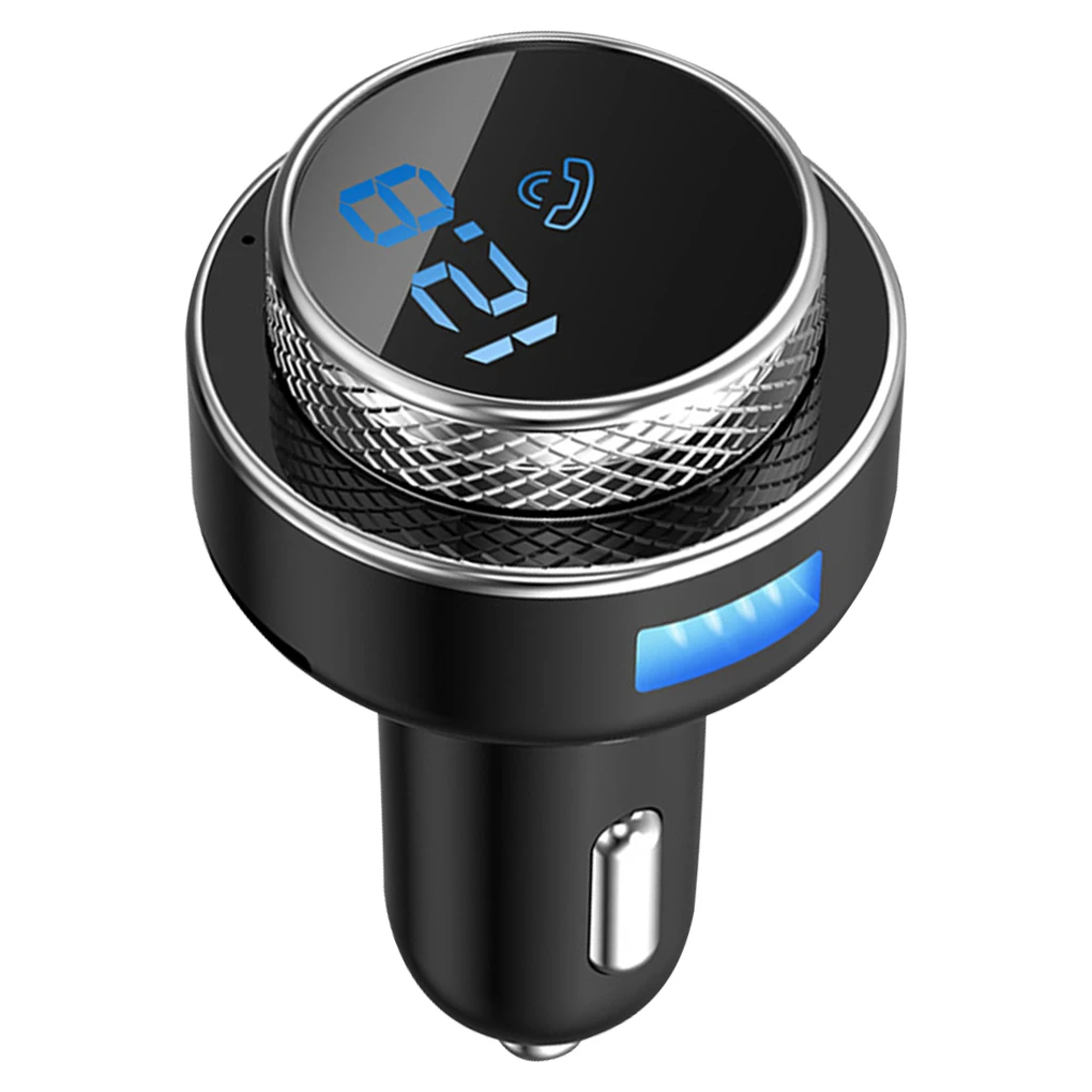 Car MP3 Player USB Charging Adapter Bluetooth-compatible 87.5-99.9MHz Frequency Transmitter Music Streaming Device