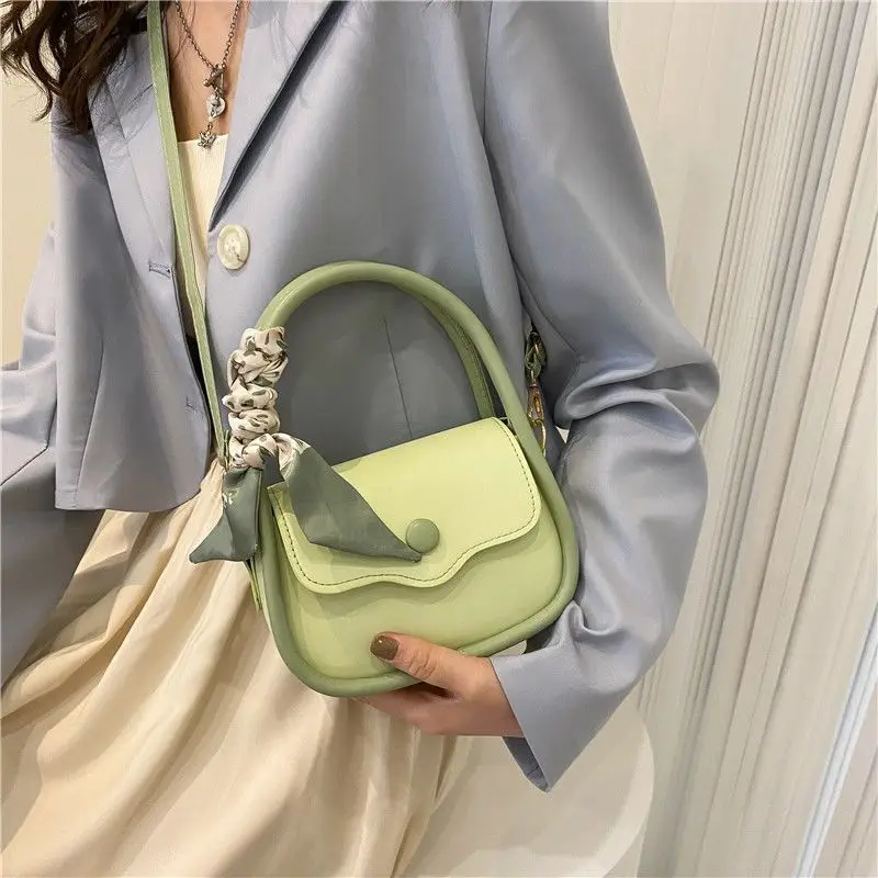 

Женская сумка, новинка 2023, модная Корейская Сумка-седло, подходящая ко всему сумка-мессенджер через плечо, клатч, кошелек, сумка для женщин