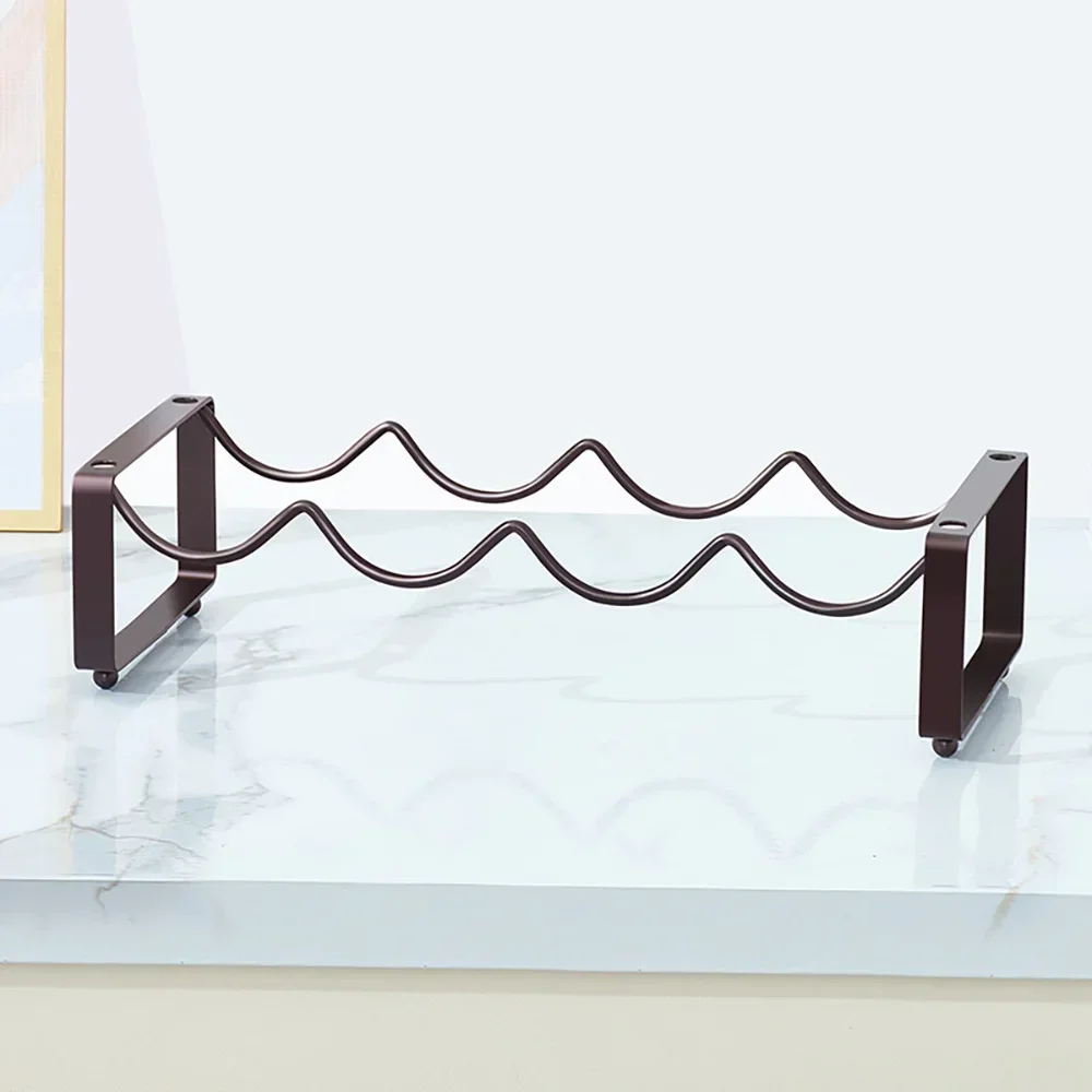 Штабелируемая полка для красного вина украшение держателя бутылок креативная