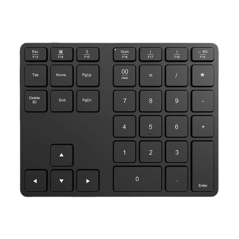 

35 Keys Numeric Keyboard Bluetooth-compatible+2. 300mA for Accounting Teller Dropship