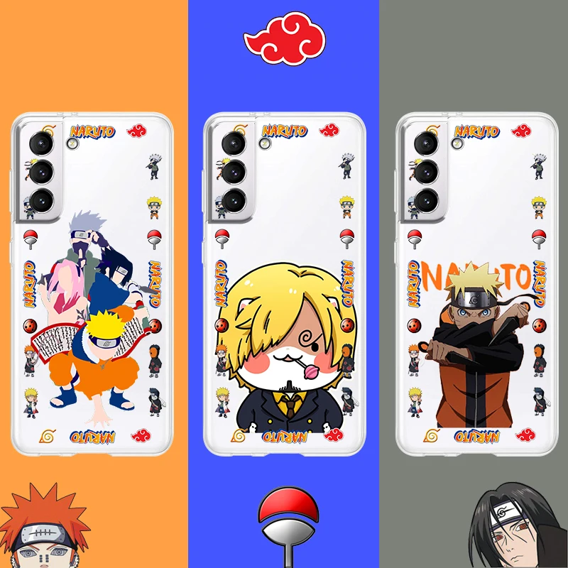 

Naruto Cool Art Anime For Samsung Galaxy S22 S21 S20 Ultra Plus Pro S10 S9 S8 S7 4G 5G Soft Transparent Phone Case Funda Cover