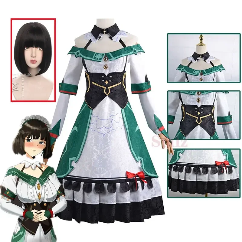 Платье Katheryne Cospaly косплей-костюм Кэтрин из игры удар женское платье одежда для