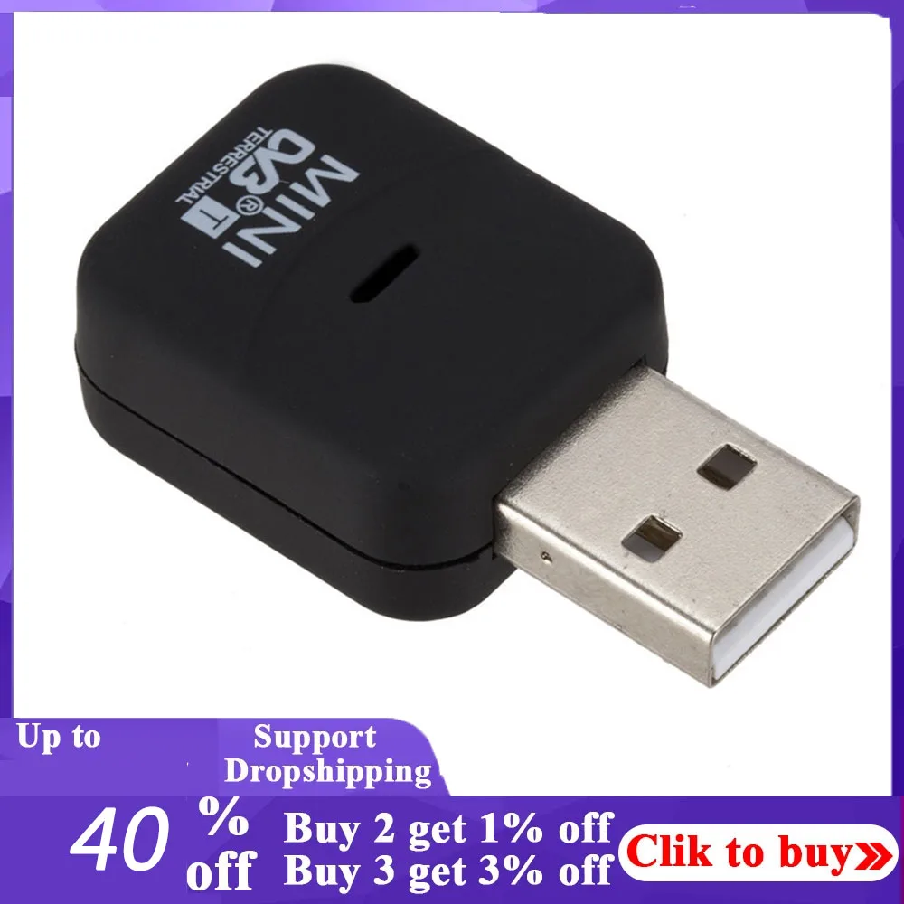 Цифровой ТВ-тюнер для ПК, HD ТВ-приемник, мини-USB 2,0, DVB-T, аксессуары для домашнего просмотра телевизора