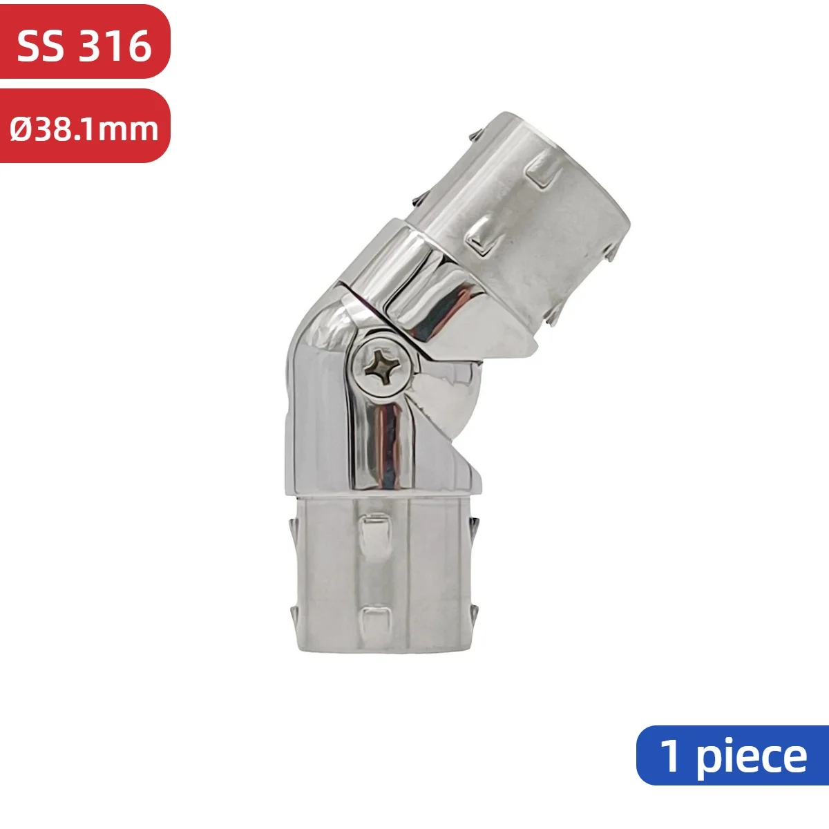 

Угловой локоть для перил Highco-Cast из нержавеющей стали 316