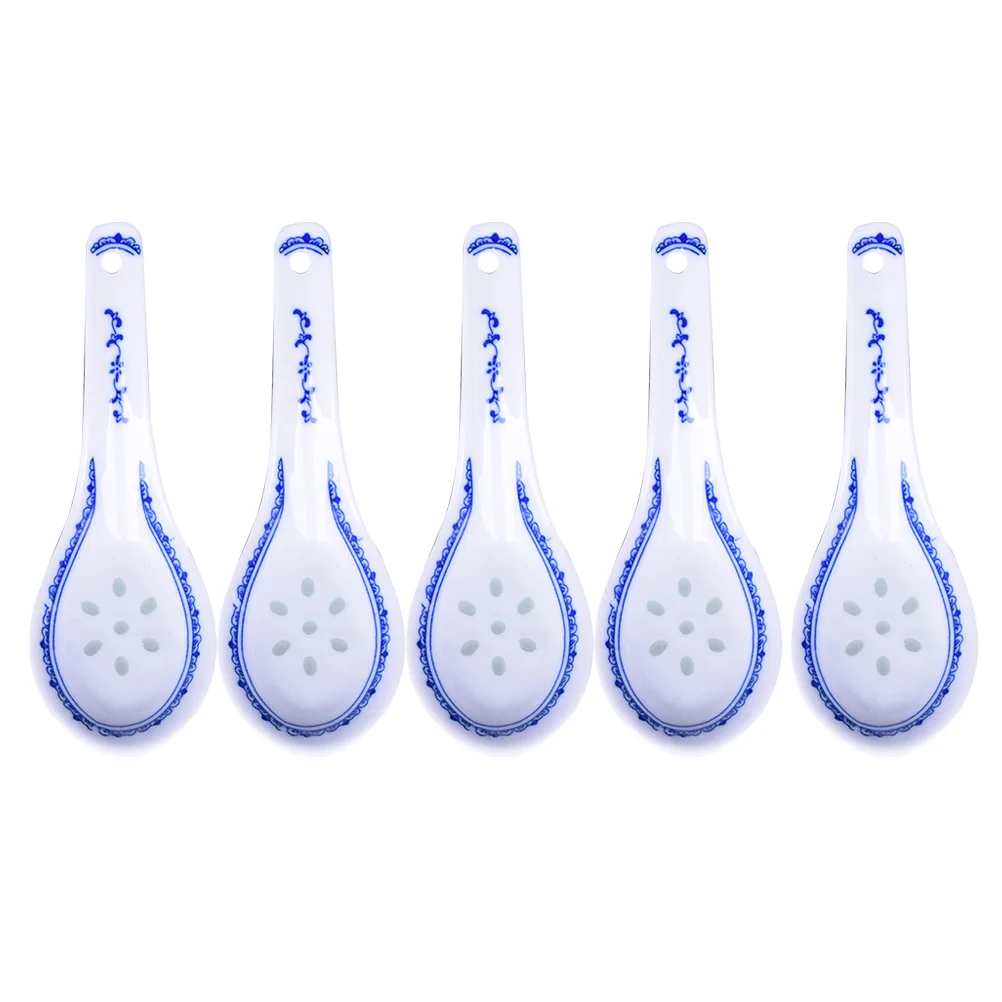 

Spoons Spoon Soup Ceramic Chinese Asian Rice Porcelain Serving Dessert Ramen Japanese Appetizer Porridge Noodle Wonton Sugar
