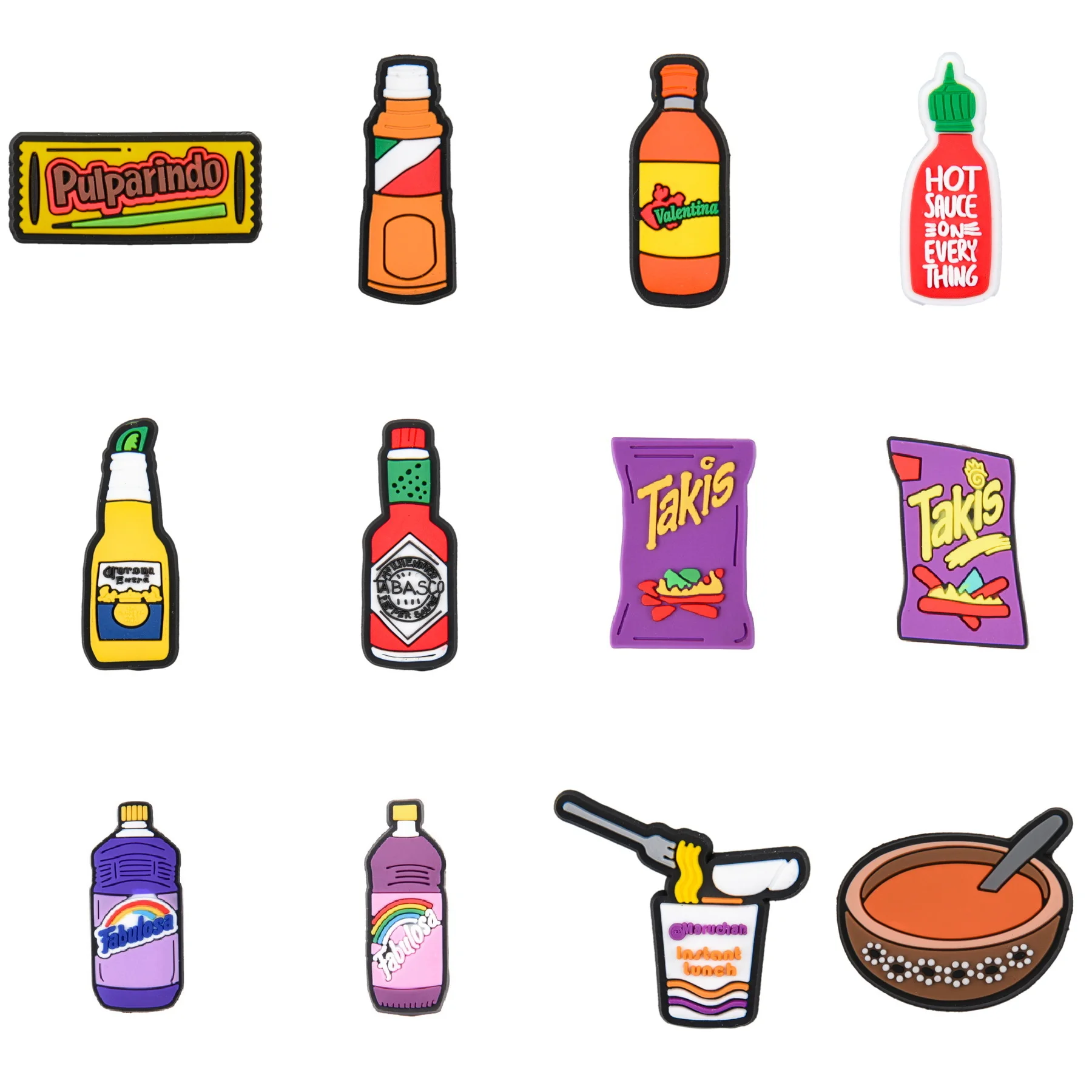 Лидер продаж украшения для обуви с мексиканской едой украшение женской