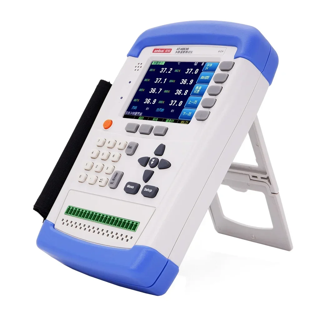 

Handheld Multi Channels Temperature Measuring Instrument AT4808