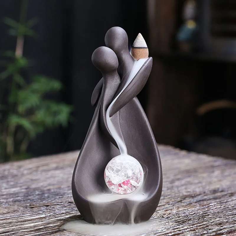 

Аромалампа из пурпурной глины