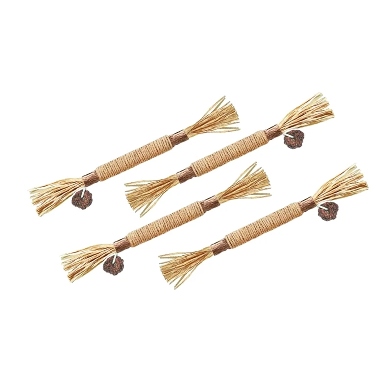 

4 упаковки, жевательные приспособления для чистки зубов