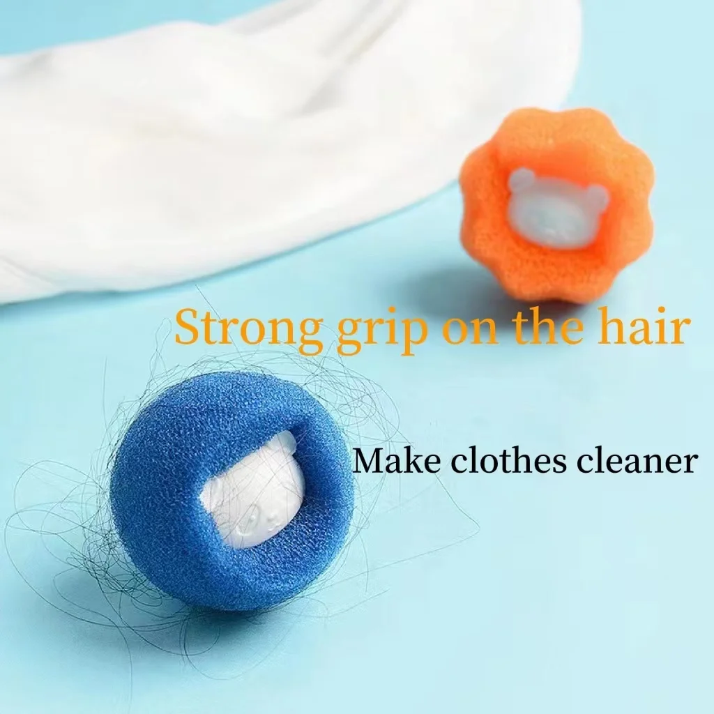 

Laundry Ball Decontamination Anti-Entanglement Cleaning Ball Home Hair Removal Sponge Magic Wash Protection Ball Laundry Sticky