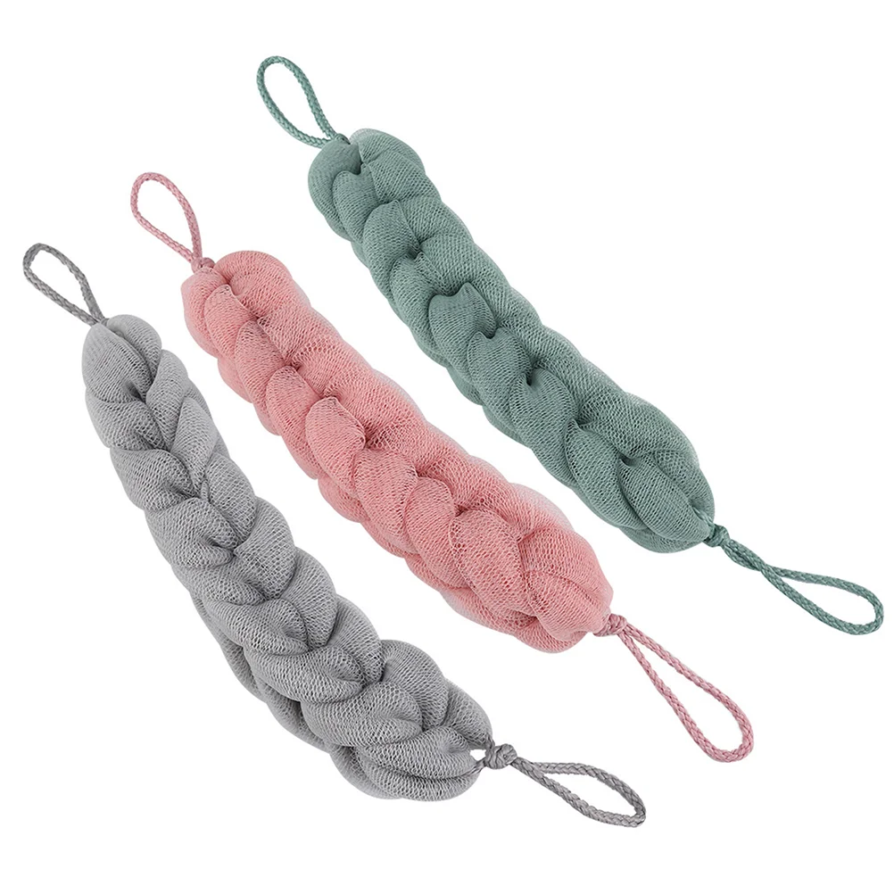 

Body Towel Scrubber Shower Loofah Sponge Bathing Bath Brush Wash Rubbing Pulling Rub Scrubbing Washer Baby Exfoliator Sponges