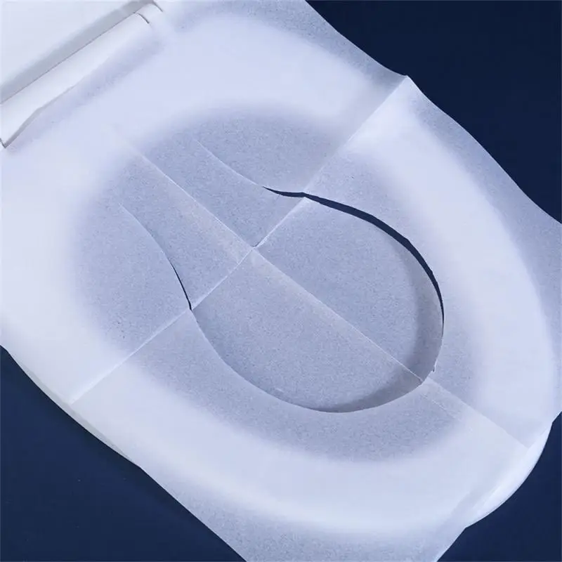 

Wood Pulp Disposable Aircraft Toilet Cushion Toilet Cushion Paper One-off Disposable Toilet Mat Toilet Mat Soluble Water