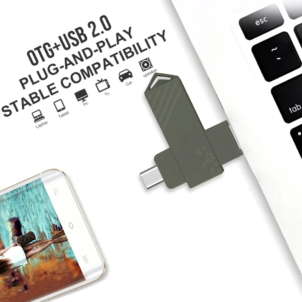 Рисунок 3 - USB-флеш-накопитель 2 в 1 USB 128